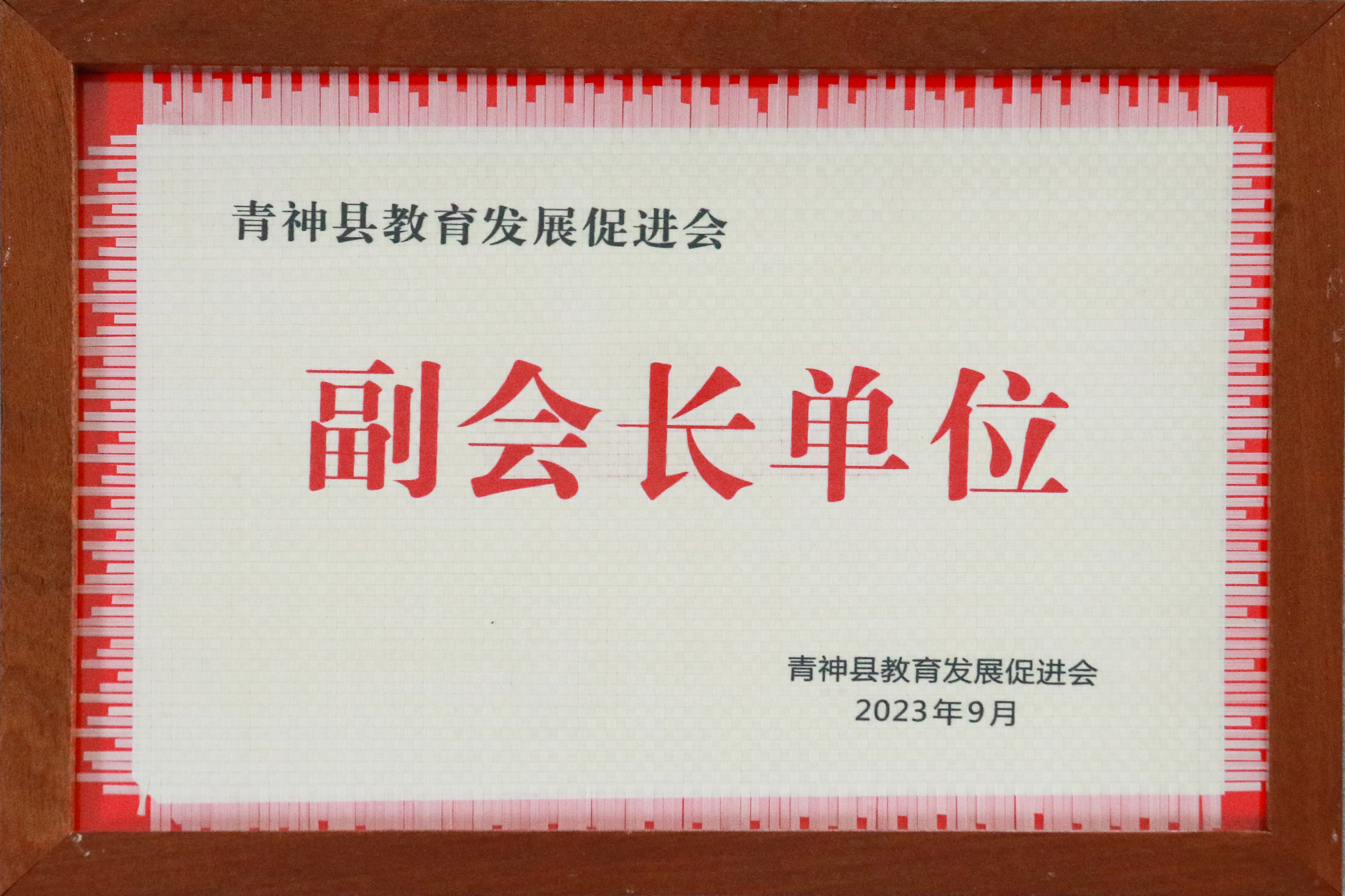 青神县教育发展促进会副会长单位