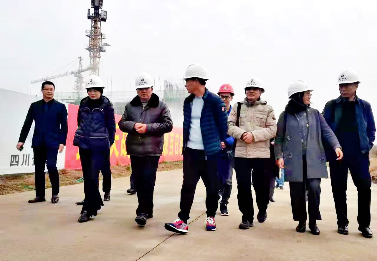 四川省表面工程行业协会一行到金茂源（西南·青神）表面处理循环经济产业园参观交流工作